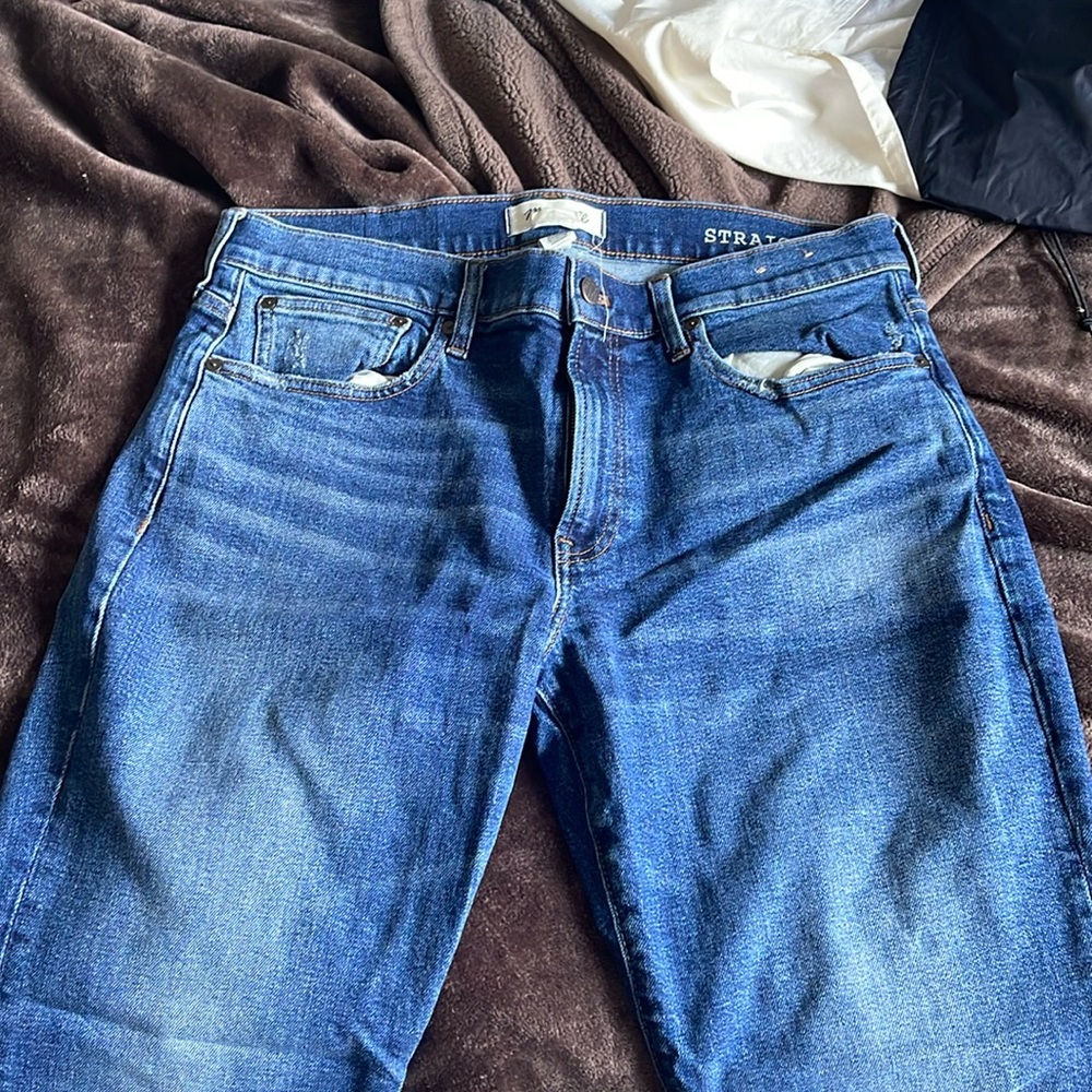 34 waist madewell jean